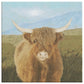 Highlander Cow, Pastel technique